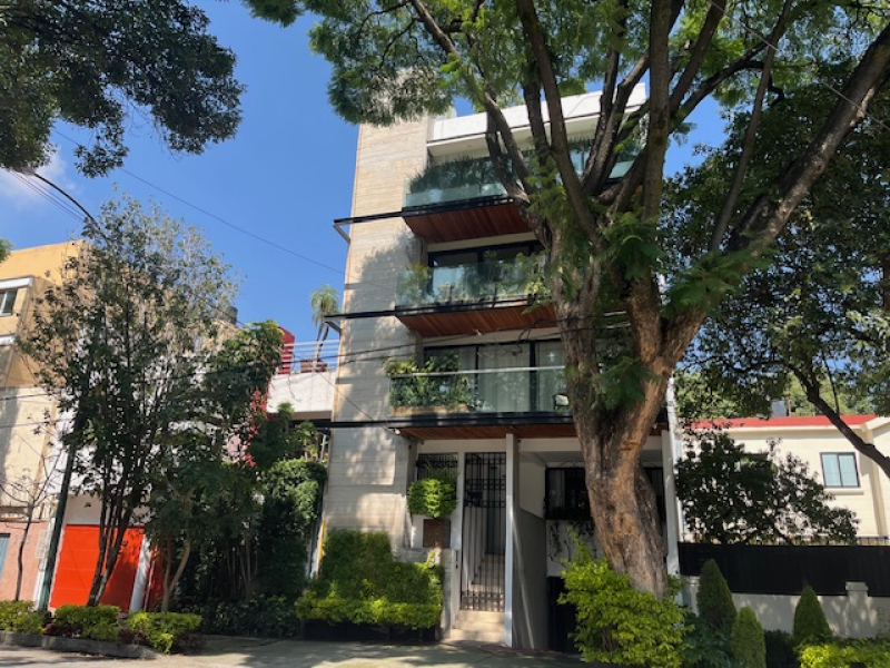 venta departamento con balcón colonia del valle