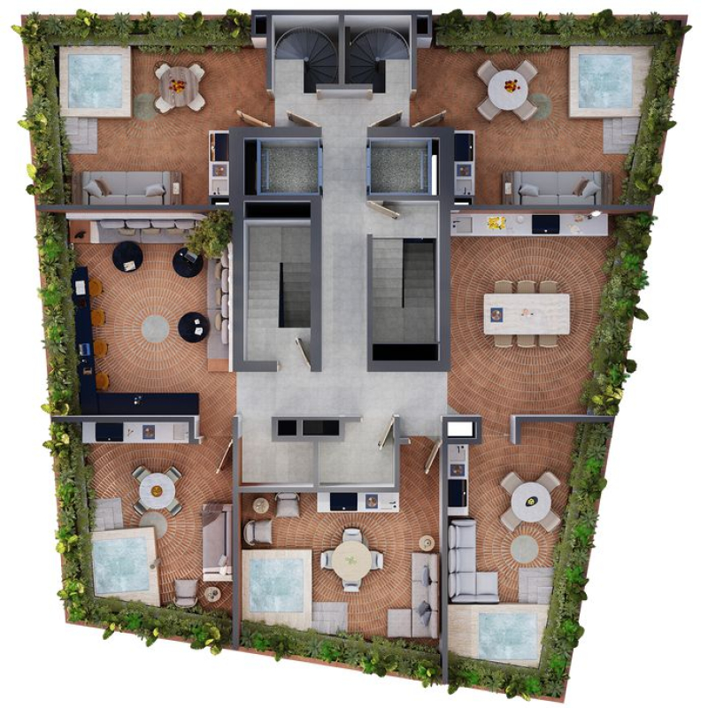 penthouse en venta – colonia juárez, cdmx