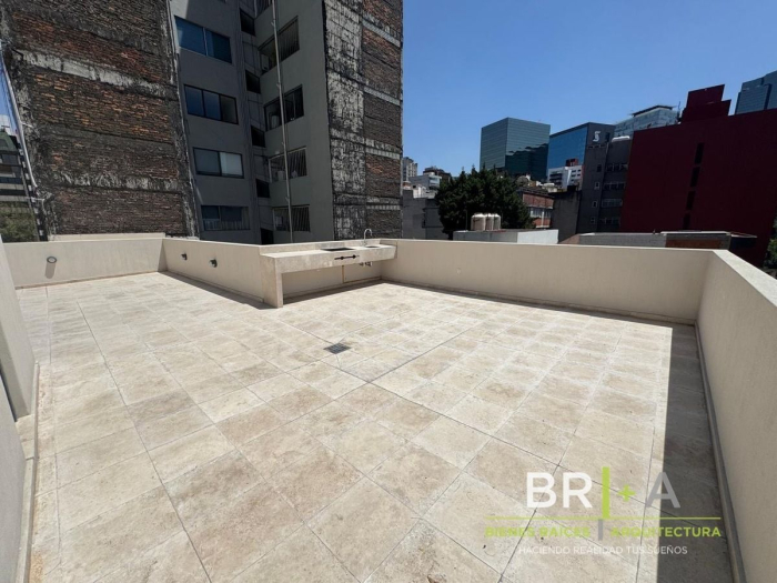 Departamento Planta Baja Para Estrenar Con Terraza Privada En Renta En Polanco.