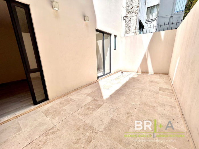 Departamento Planta Baja Para Estrenar Con Terraza Privada En Renta En Polanco.