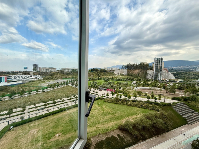 departamento amueblado y equipado en venta en av santa fe vista a la mexicana