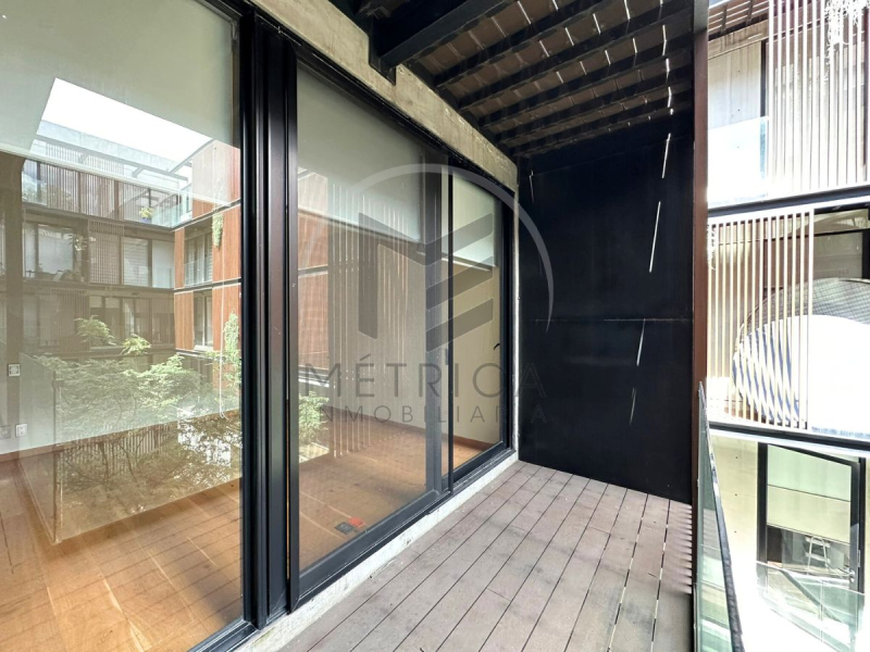 departamento en renta en polanco con amplios balcones: