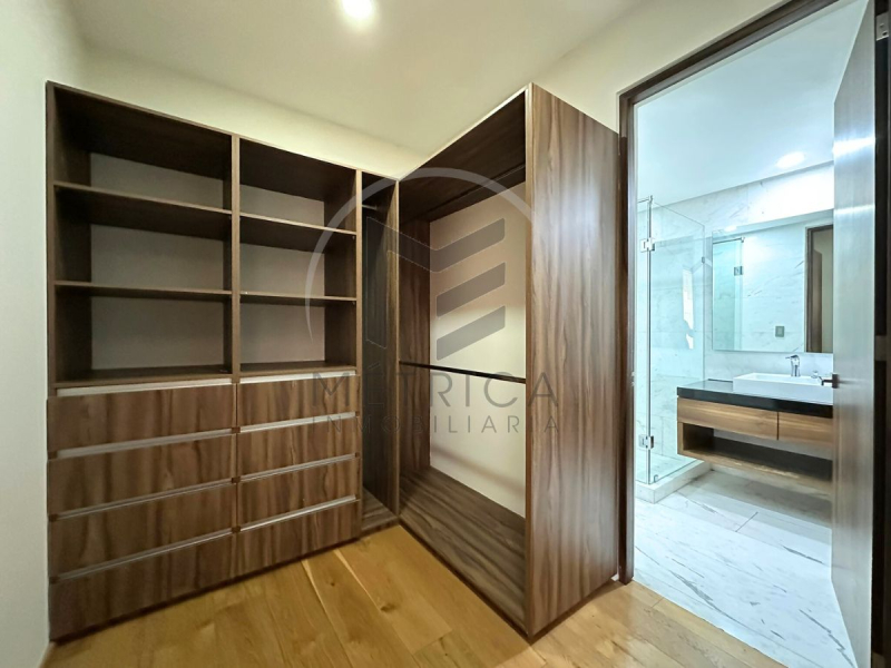 departamento en renta en polanco con amplios balcones:
