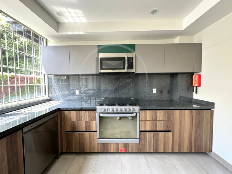 departamento en renta en polanco con amplios balcones: