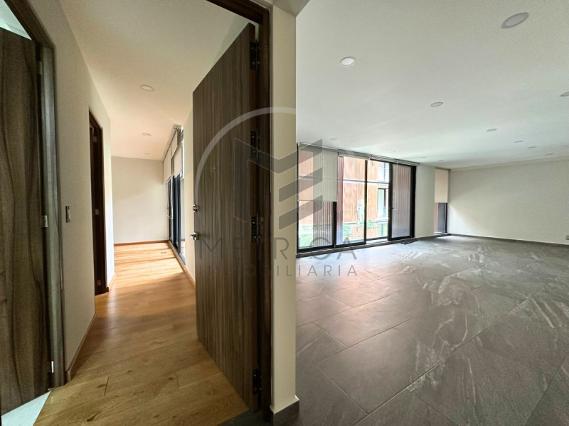 departamento en renta en polanco con amplios balcones: