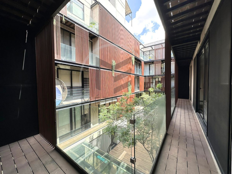 departamento en renta en polanco con amplios balcones: