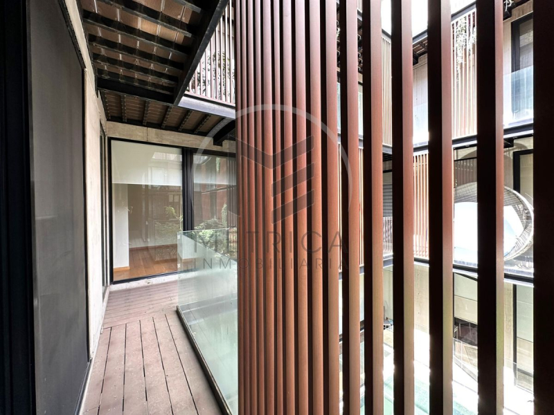 departamento en renta en polanco con amplios balcones: