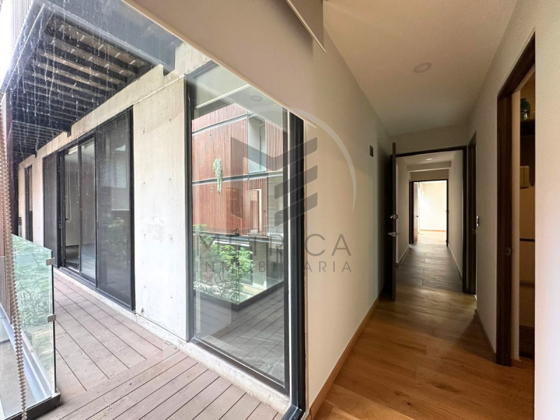 departamento en renta en polanco con amplios balcones: