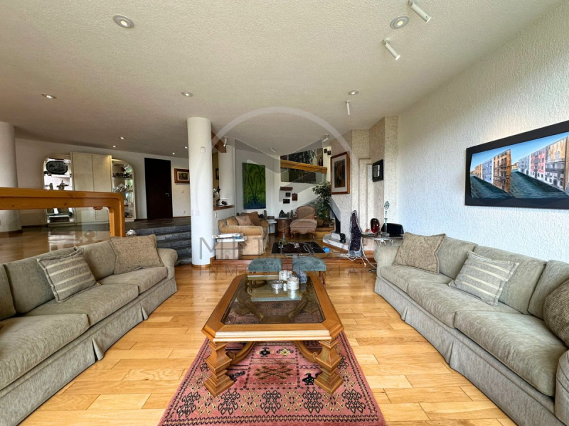 casa en condominio en calle cerrada en venta – tecamachalco, cerca de monte líbano