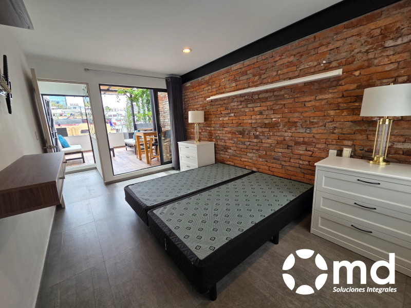 Renta Departamento Con Roof Garden Privado En Colonia Cuauhtémoc