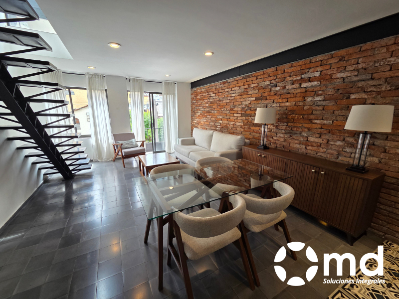 Renta Departamento Con Roof Garden Privado En Colonia Cuauhtémoc