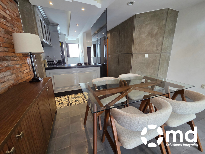 Renta Departamento Con Roof Garden Privado En Colonia Cuauhtémoc