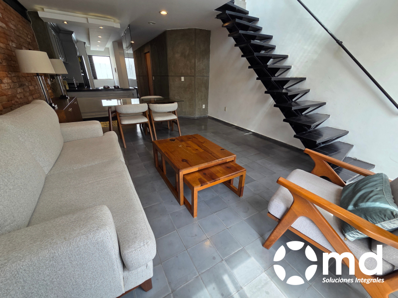 Renta Departamento Con Roof Garden Privado En Colonia Cuauhtémoc