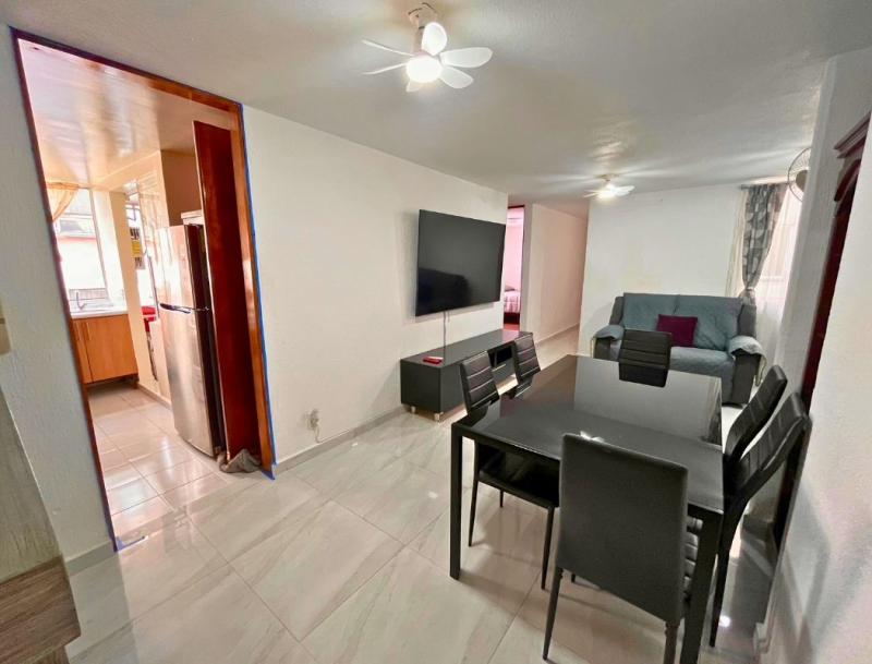 Departamento en renta amueblado en San Rafael, Cuauhtémoc