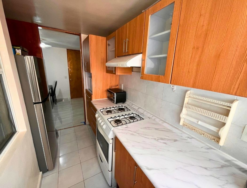 Departamento en renta amueblado en San Rafael, Cuauhtémoc