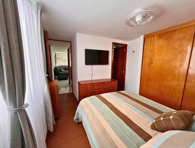 Departamento en renta amueblado en San Rafael, Cuauhtémoc