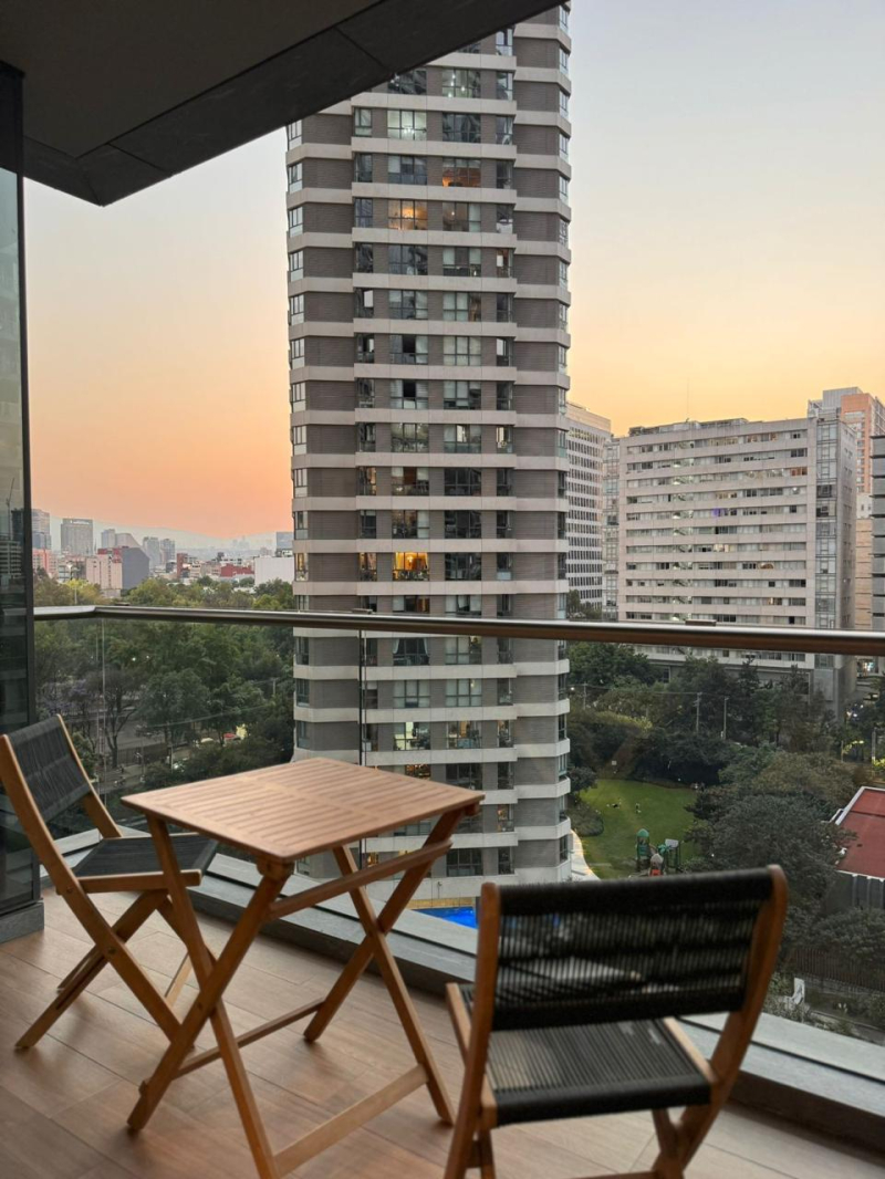 be grand polanco departamento amueblado 1 recamara renta $33,500mn