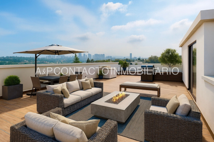 Venta Departamentos  Tipo PH Con Roof Privado En Tecamachalco