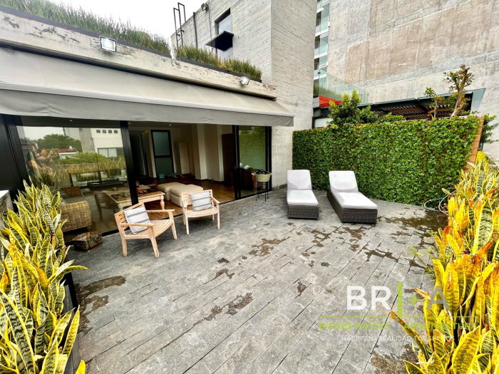 Renta De PH Con Terraza En Polanco