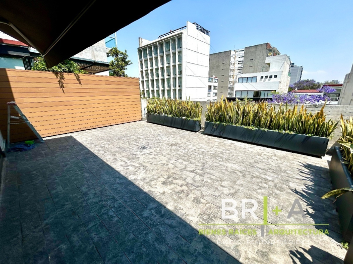 Renta De PH Con Terraza En Polanco