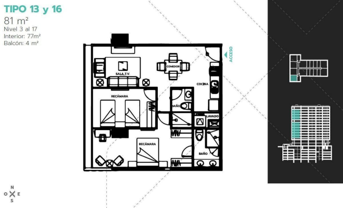 Departamento Venta Nuevo Polanco Miguel Hidalgo CDMX