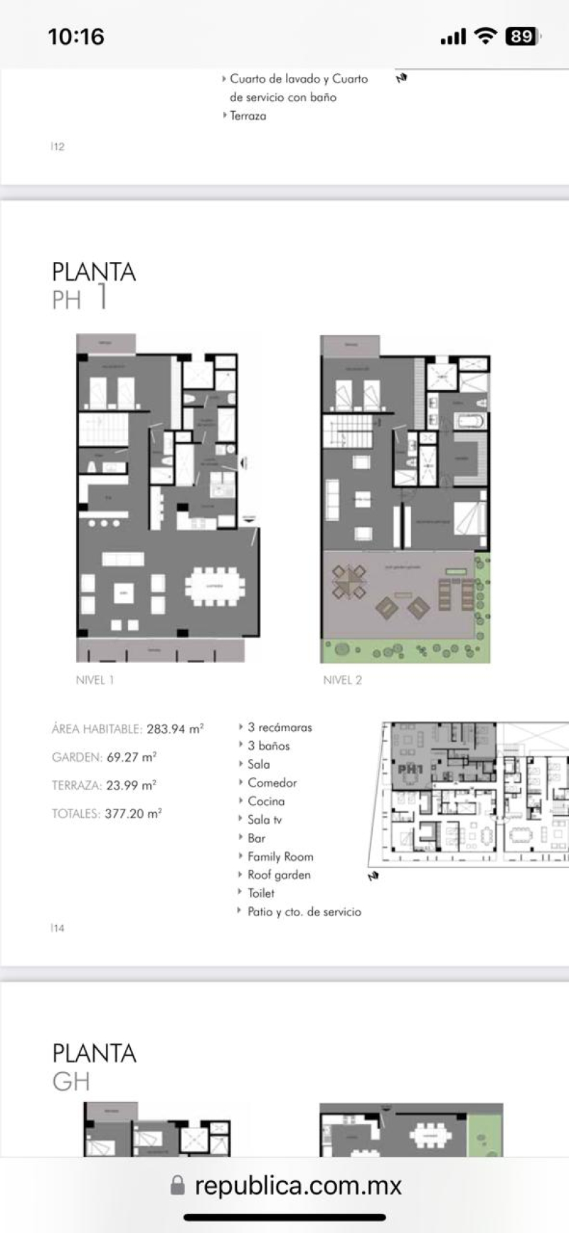 Departamento en Renta en Polanco