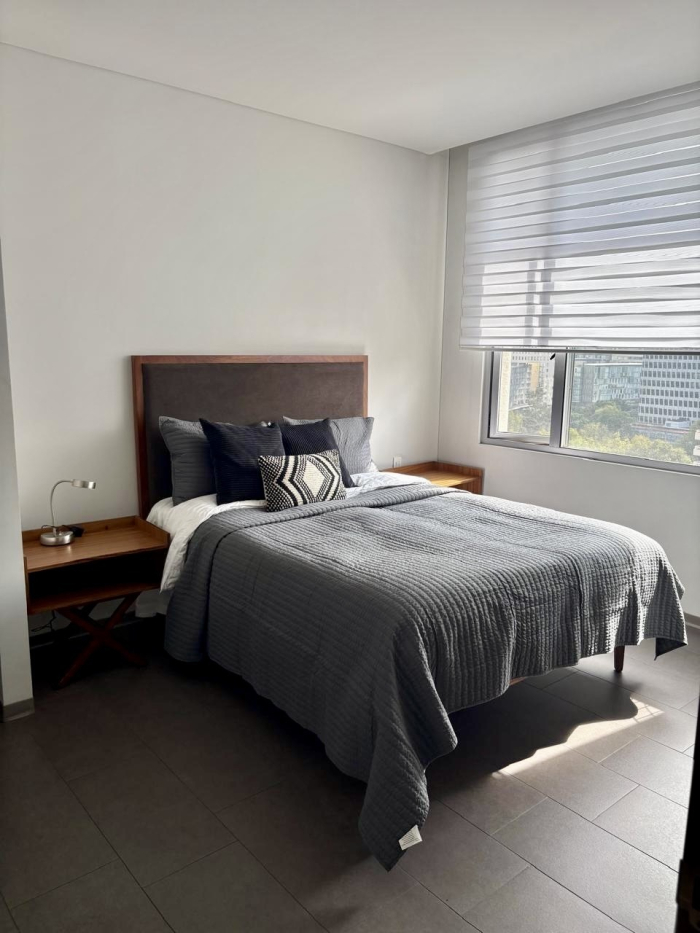 Rento departamento Amueblado Latitud Polanco, con balconcito