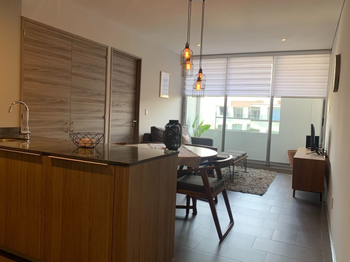 Rento departamento Amueblado Latitud Polanco, con balconcito