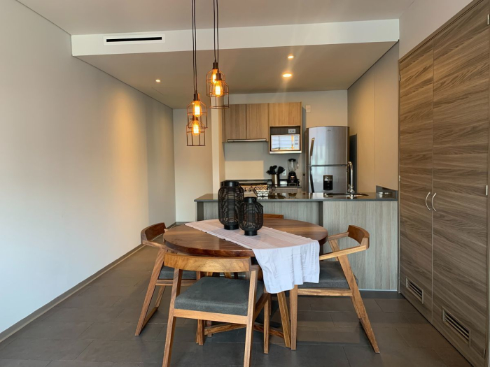 Rento departamento Amueblado Latitud Polanco, con balconcito