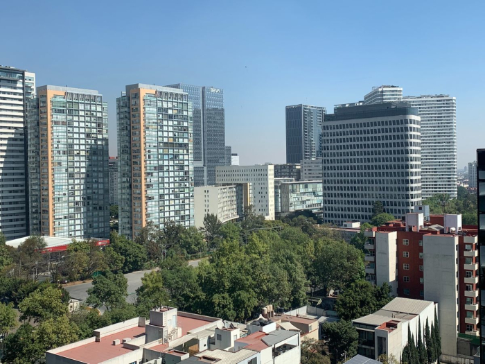 Rento departamento Amueblado Latitud Polanco, con balconcito