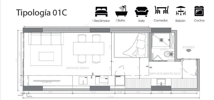 Departamento Venta Condesa Cuauhtémoc CDMX