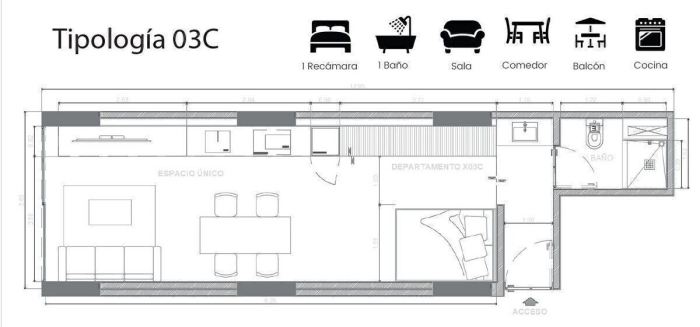 Departamento Venta Condesa Cuauhtémoc CDMX