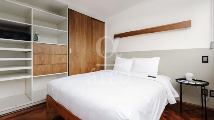 estudio amueblado en renta en roma