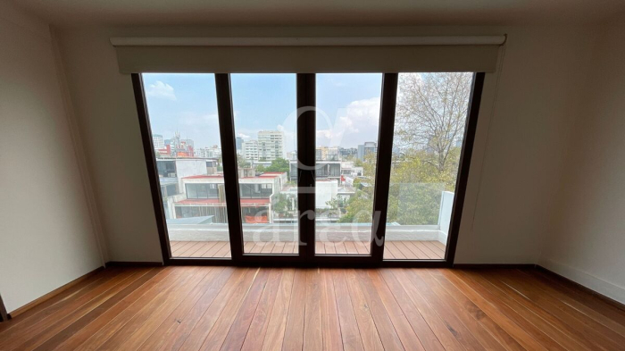 departamento con super terraza en renta en polanco