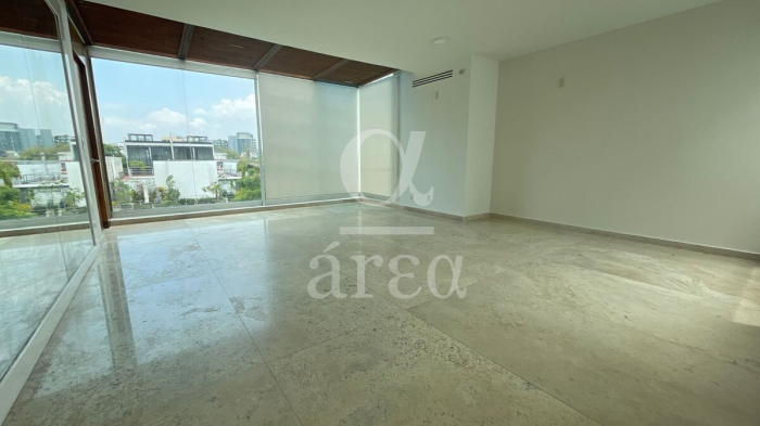 departamento con super terraza en renta en polanco