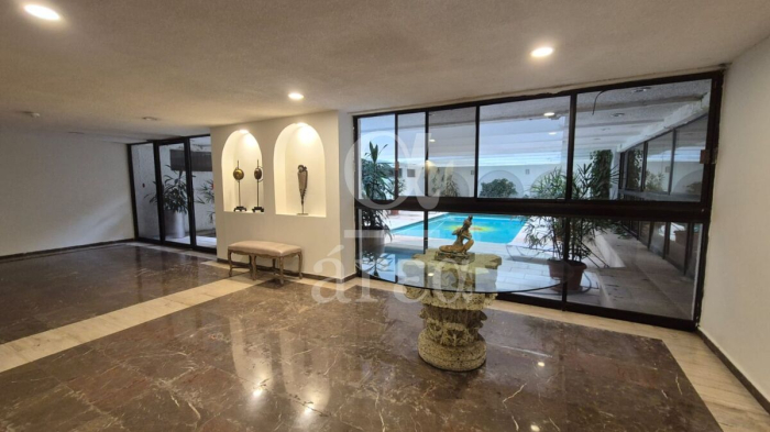 departamento con amenidades en bosques de las lomas