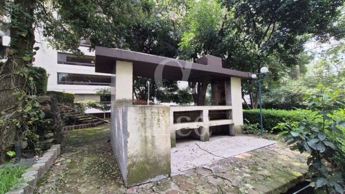 departamento con amenidades en bosques de las lomas