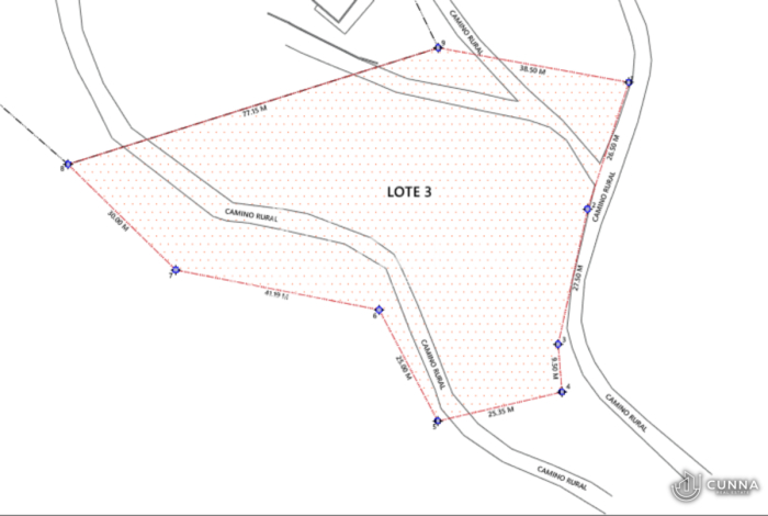 terreno h/3 rincón de estradas en venta