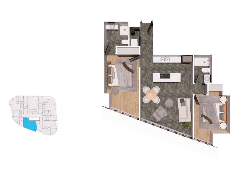 Departamento En Venta En Interlomas Cerca De La Universidad Anahuac