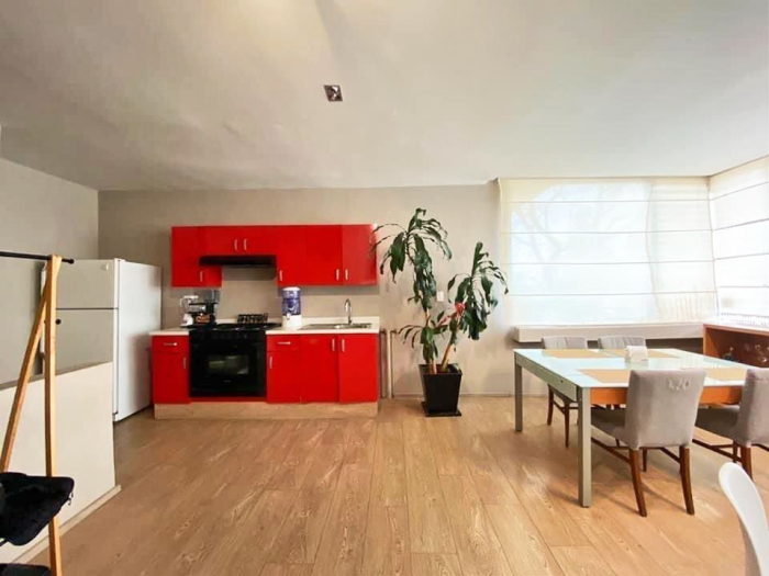 Departamento Tipo Loft Amueblado En Renta En Lomas De Tecamachalco