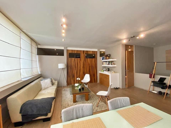Departamento Tipo Loft Amueblado En Renta En Lomas De Tecamachalco