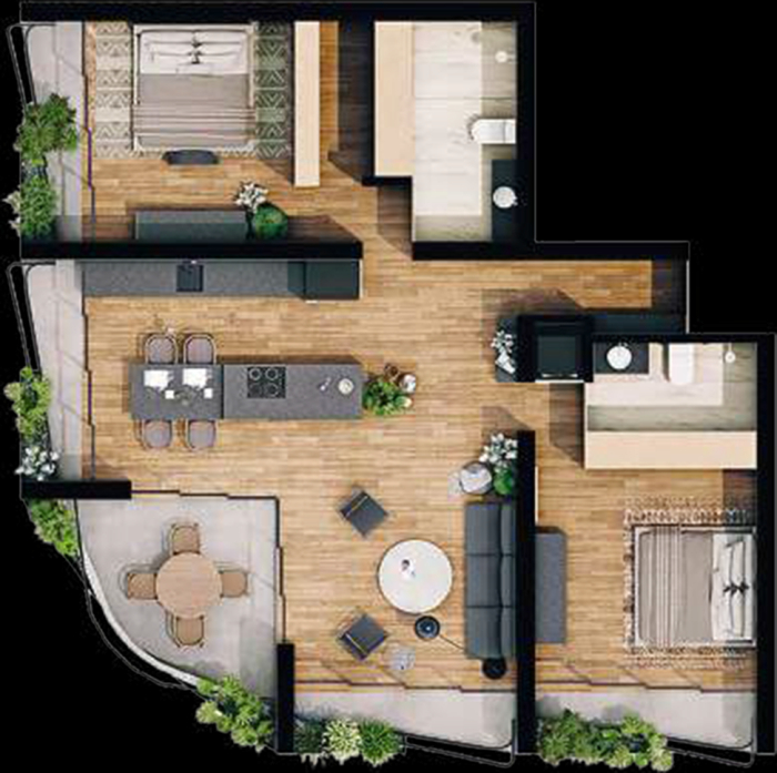 Departamentos en venta a estrenar Col. Roma