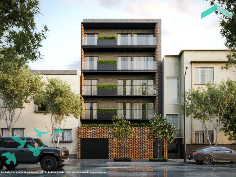 Departamento en Venta en Rio Lerma,  col. CuauhtÃ©moc