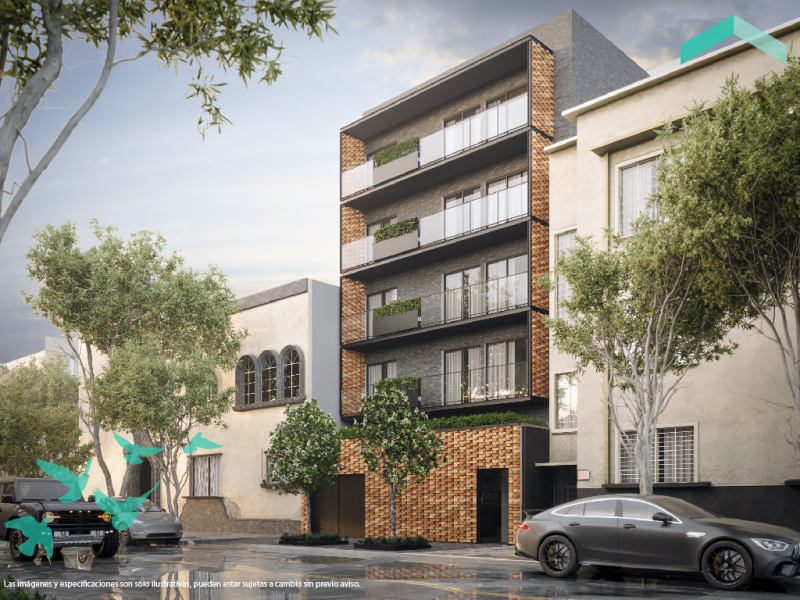 departamento en venta en rio lerma,  col. cuauhtémoc