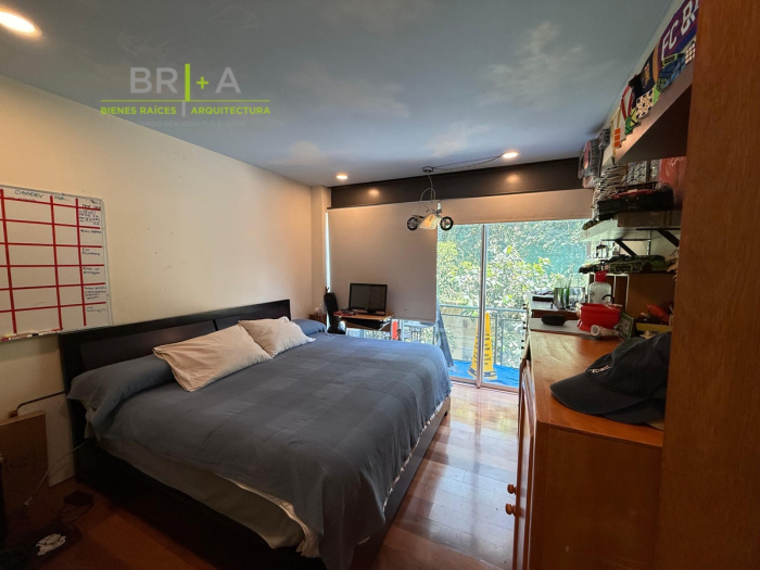 renta de departamento garden en polanco con terraza y jardín dos niveles