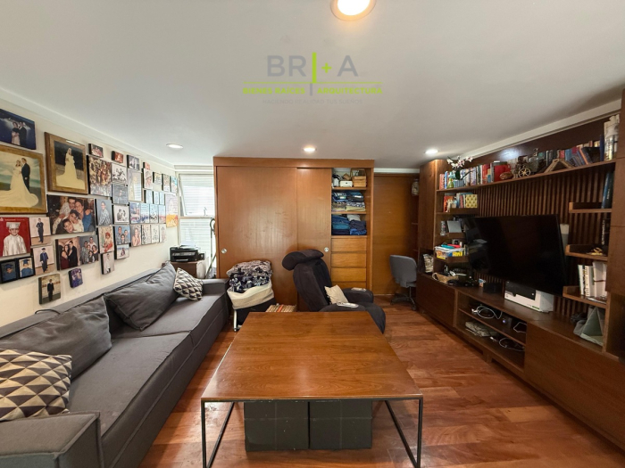 renta de departamento garden en polanco con terraza y jardín dos niveles