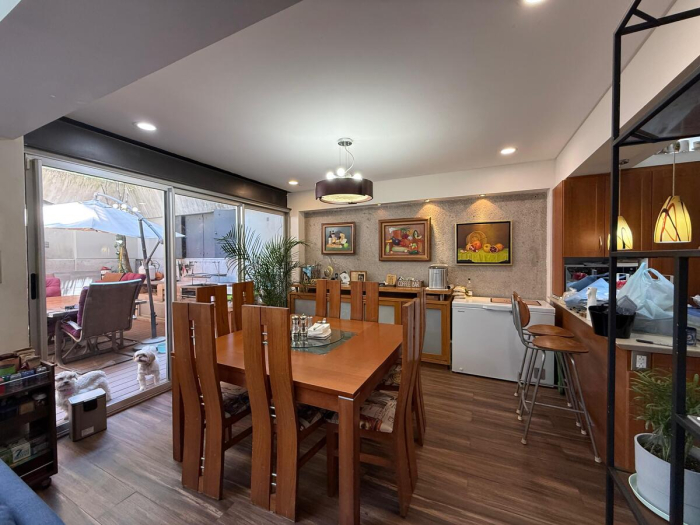 renta de departamento garden en polanco con terraza y jardín dos niveles