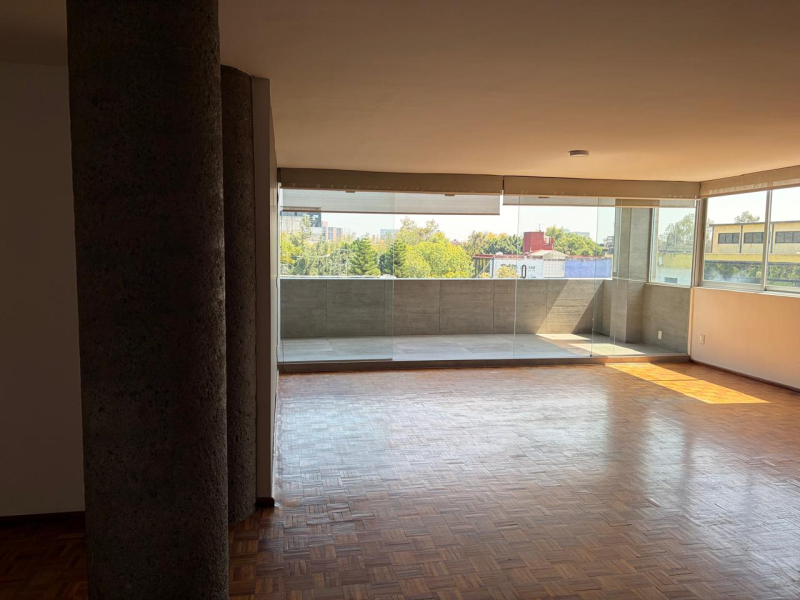 VENTA DEPARTAMENTO CONDESA, Con Terraza Y Espectacular Vista Verde.