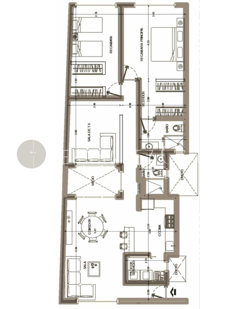 VENTA DEPARTAMENTO, CONSTITUCI�?N, ESCAND�?N