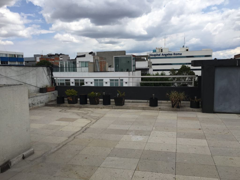 Departamento En Renta, Penthouse, En Roma Norte